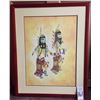 Image 6 : Framed Hopi Painting