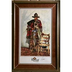 Large Framed Gordon Snidow Print - Signed