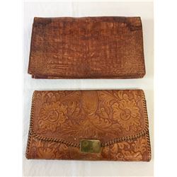 Pair of Leather Western Purses