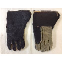 Pair of Hair on Hide Gloves