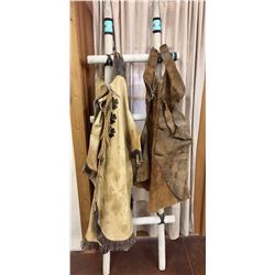 Two Pairs of Chaps with Display Ladder