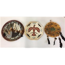 Group of Shields and Drum