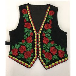 Woodlands Beaded Vest