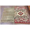 Image 1 : Pair of Vintage Navajo Textiles