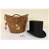 Image 14 : Antique Top Hat and Box