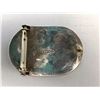 Image 4 : Zuni Turquoise and Sterling Belt Buckle - Pin