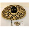 Image 11 : Mexican Sombrero and Rasmussen Belt Buckle