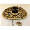 Image 1 : Mexican Sombrero and Rasmussen Belt Buckle
