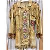 Image 1 : Circa 1900 Beaded Leather Jacket