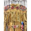 Image 6 : Circa 1900 Beaded Leather Jacket