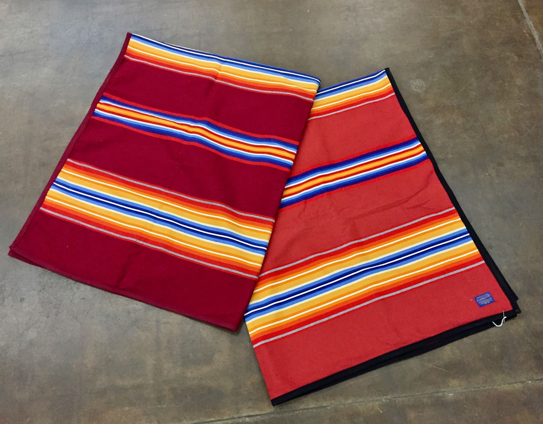 Pair of Like-New Pendleton Blankets