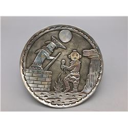 Robert Becenti - Sterling Silver Plate