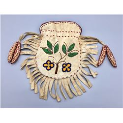 Beaded Strawberry Bag - Woodlands