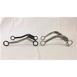 Pair of Long Shank Bits with Overlay