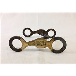 Brass Overlay Bit - Crockett Style