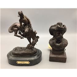Pair of Bronze Statues