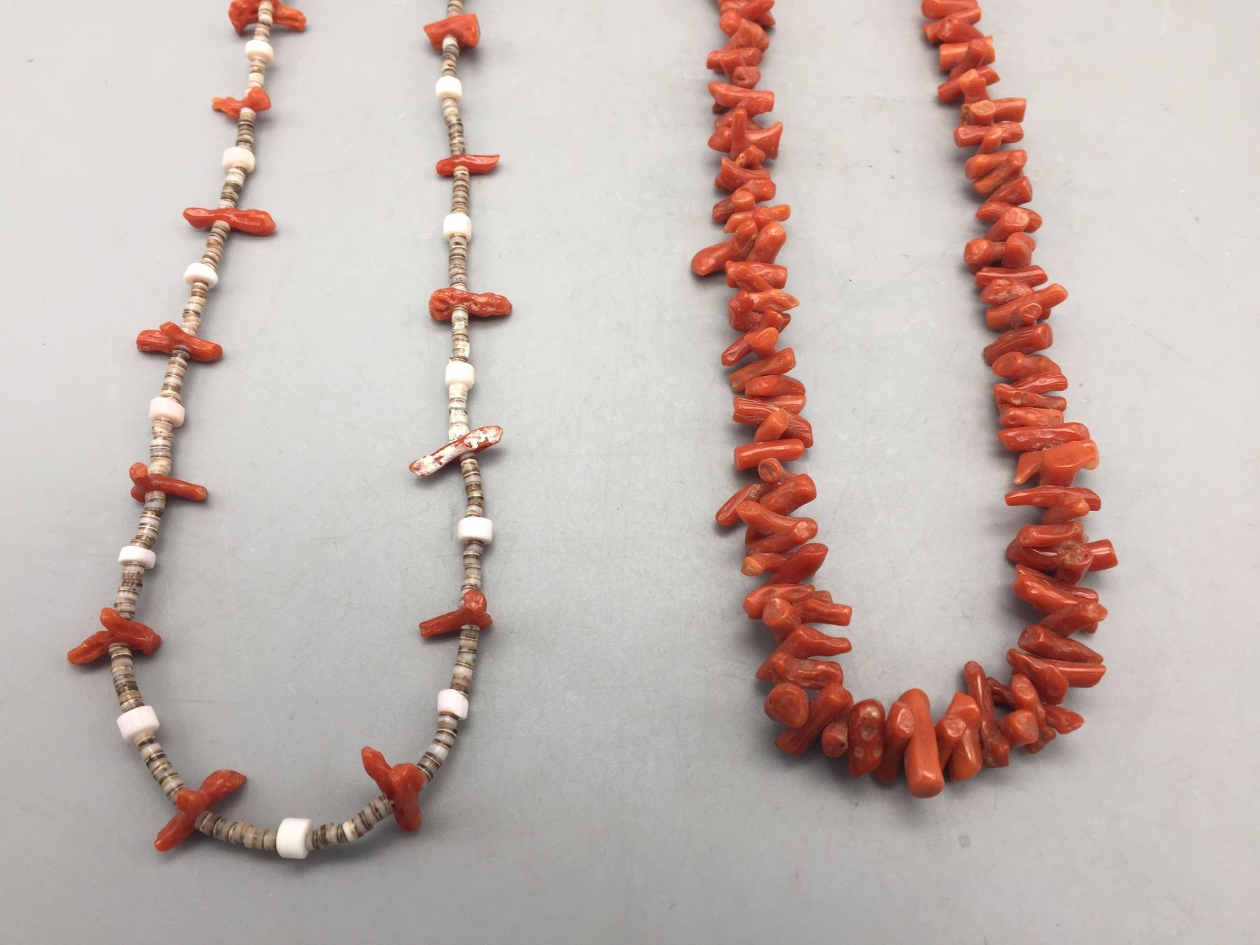 White coral necklace vintage Clearance