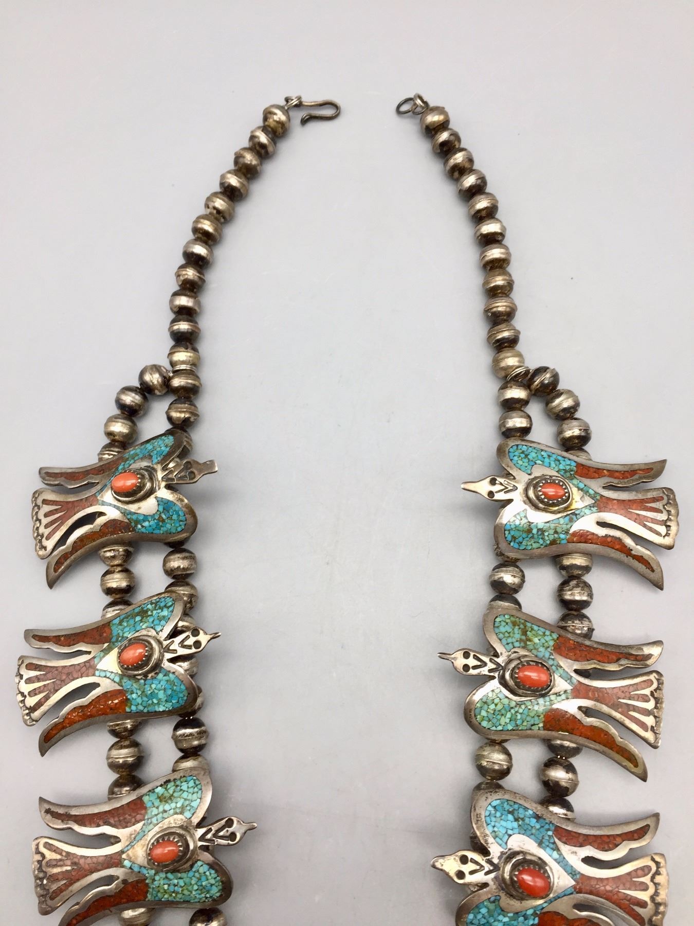 Vintage Squash Blossom Necklace