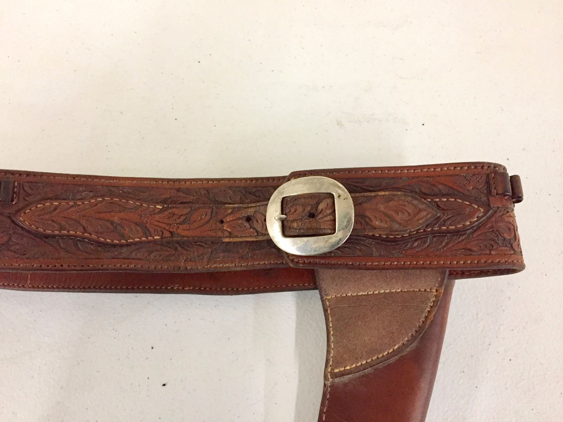 Leather Holster and Gun Belt Rig