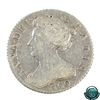 Image 2 : Great Britain 1703 Queen Anne Silver Six Pence "Virgo" Below Bust. VF.