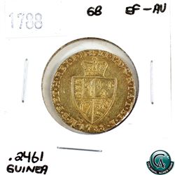 Great Britain 1788 Guinea Gold EF-AU.