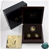 Image 1 : Great Britain Royal Mint - London 2012 Olympiad Citius, Altius, Fortius 3-coin 22K Gold Commemorativ