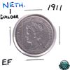Image 1 : Netherlands 1911 1 Guilder Extra Fine