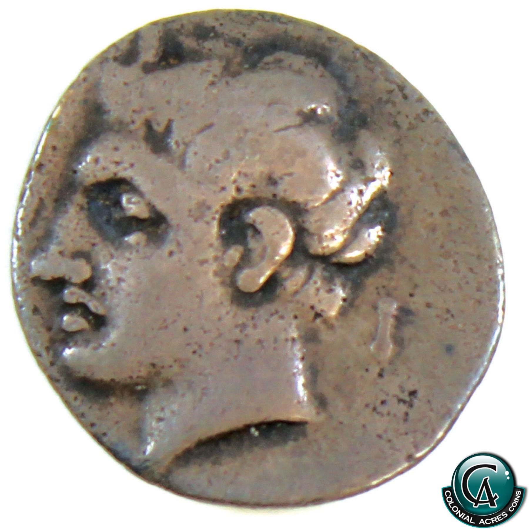 Ancient Greece C370-280 BC. Arkadian League Silver Obol, Head of Pan ...
