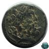 Image 2 : Rome Syria 39-19 BC Head of Zeus VF Reverse - 'Zeus Seated on Throne'
