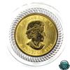 Image 2 : Canada: 1979-2004 Canada 25th Anniversary 1/10th oz Bi-Metallic Gold Maple Leaf with Pure Silver Bor