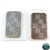 Image 2 : Pair of Scarce Johnson Matthey 1oz Fine Silver Bars with TD Logo (Tax Exempt). Serial # 020485 & #02