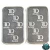 Image 2 : Pair of Scarce Johnson Matthey 1oz Fine Silver Bars with TD Logo (Tax Exempt). Serial #042813 & #042