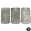 Image 2 : Vintage 1981 Engelhard 1oz Fine Silver Bars with Blank Reverse (Tax Exempt). Serial #008643, #011394