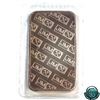 Image 2 : Scarce Johnson Matthey 2oz Fine Silver Bar with JM Logo Reverse (Tax Exempt). Serial #015323.