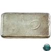 Image 2 : Vintage Engelhard 5oz Cast Fine Silver Bar - 7th Series with Bull Mark - (Tax Exempt). Serial #24036