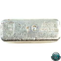 Scarce! Nevada Coin Mart - NCM - Old Poured 10oz Loaf/Bar (Tax Exempt).