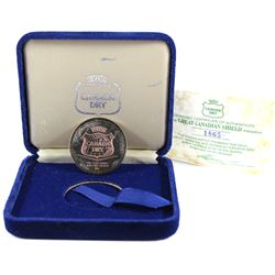 RARE! Johnson Matthey - CANADA DRY - 1oz Fine Silver Promotional Medal (Tax Exempt). Comes with orig