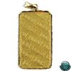 Image 2 : Scarce Johnson Matthey 5gram Fine Gold Bar with JM Logo Reverse in 10K Bezel (Tax Exempt). Serial #0