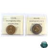 Image 2 : Test Token TT-200.1 1994/95 $2 MS-63 & TT-200.3 1994/95 $2 MS-65. Both ICCS Certified. 2pcs.
