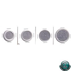 Tokens, Hudson Bay 4-coin collection! Set includes 4x Labrador District coin (1, 5, 10, 20, Blank Ba