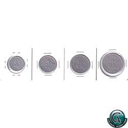 Tokens, Hudson Bay 4-coin collection! Set includes 4x St .Lawrence Labrador District (1, 5, 10 & 20