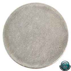 Blank Silver Type 2 Planchet with rolled Rim, 39.25g, 44.10mm in diameter, Approx. 92.5% Pure.