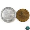 Image 1 : Medal: Pair of 1893 World's Fair, Columbian Exposition Chicago commemorative Medals (2pcs). Lot incl