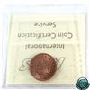 Image 2 : Newfoundland 1-cent 1938 ICCS Certified MS-64 Red. An attractive auburn red coin with flashes of bri