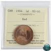 Image 1 : 1-cent 1904 ICCS Certified MS-66 RED! Tied Highest Grade by ICCS!