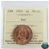 Image 1 : 1-cent 1910 ICCS Certified MS-65 RED! Tied for 2nd Highest Grade!