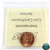 Image 2 : 1-cent 1965 SmBds Ptd 5 ICCS Certified MS-67! Red.