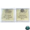 Image 2 : 5-cent 1871 & 1872H ICCS Certified EF-40. 2pcs