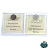 Image 2 : 5-cent 1888 & 1889 ICCS Certified VF-30. 2pcs