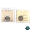 Image 1 : 5-cent 1922 & 1929 ICCS Certified MS-62. 2pcs